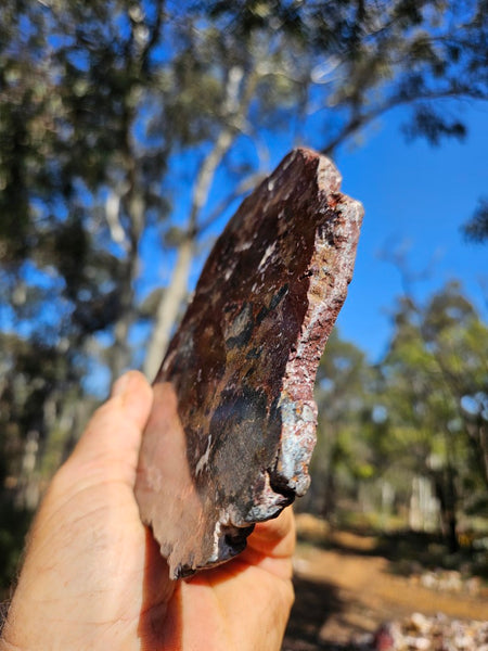 Polished De Grussa copper ore slab CO109