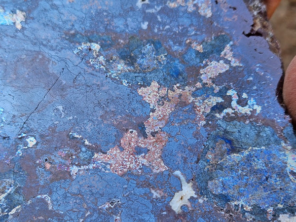 Polished De Grussa copper ore slab CO109