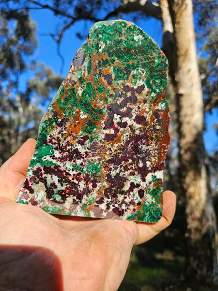 Polished De Grussa copper ore  CO110