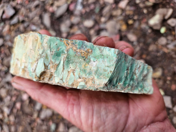 Variscite rough. VR593
