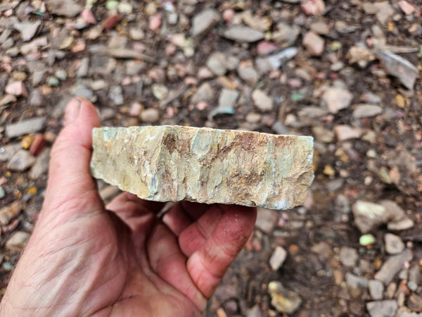 Variscite rough. VR594