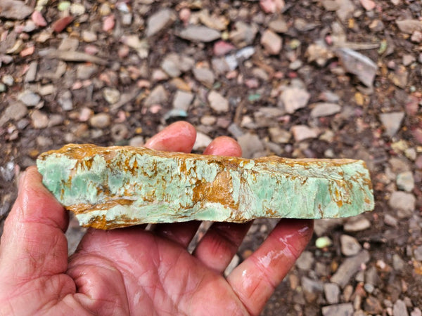 Variscite rough. VR595