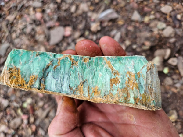 Variscite rough. VR600
