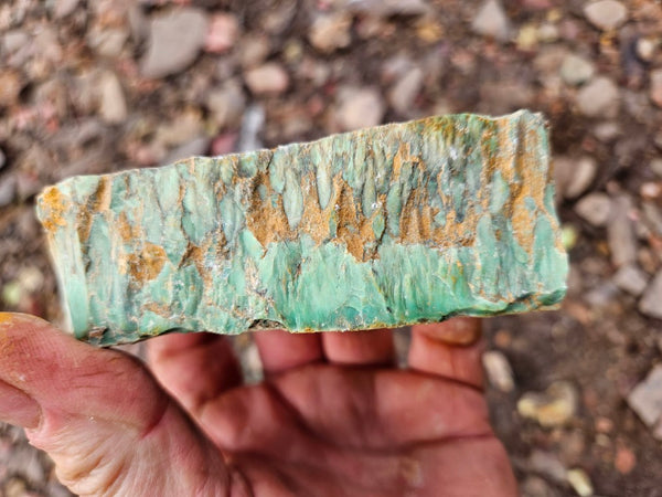 Variscite rough. VR600