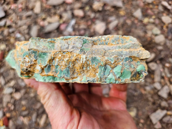 Variscite rough. VR596