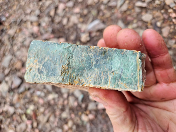 Variscite rough. VR597