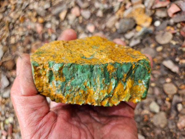 Variscite rough. VR598