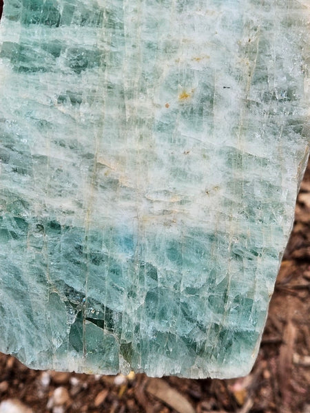 Polished Beryl slab BY156