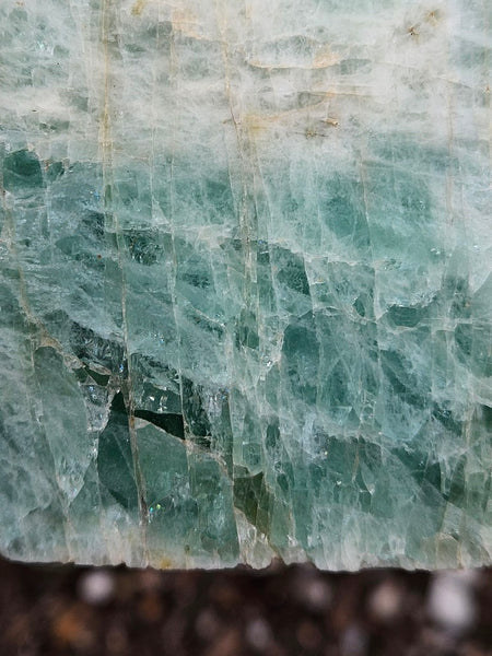Polished Beryl slab BY156