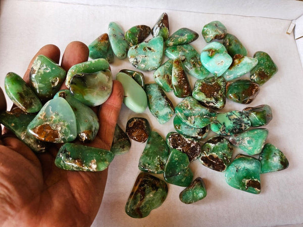 Tumble Polished Chrysoprase CHT166