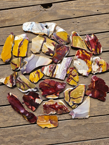 Polished Mookaite slabs MK561