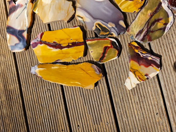 Polished Mookaite slabs MK561
