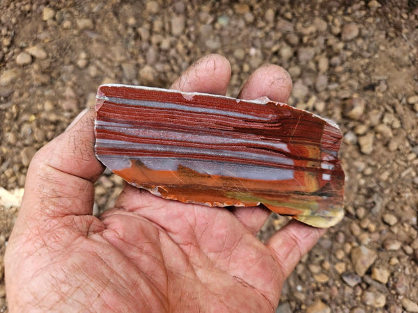 Polished Marble Bar Chert slab MB101