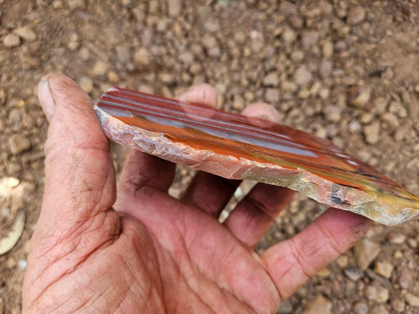 Polished Marble Bar Chert slab MB101