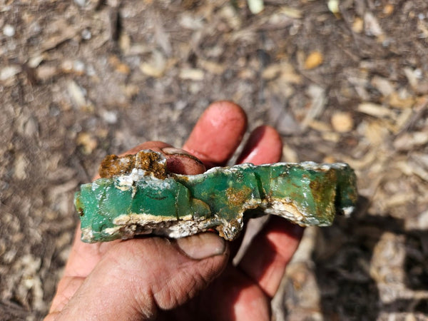 Chrysoprase rough.  CHR 208
