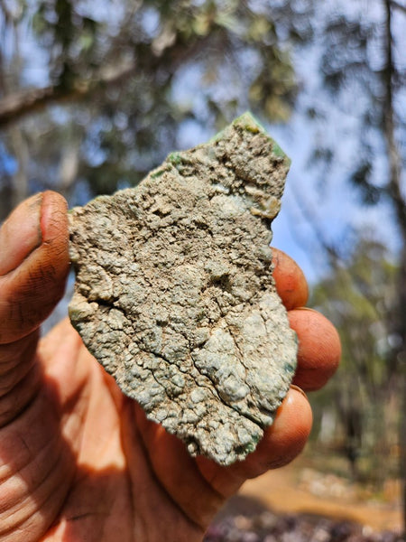Chrysoprase rough.  CHR 209