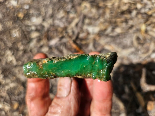 Chrysoprase rough.  CHR 209