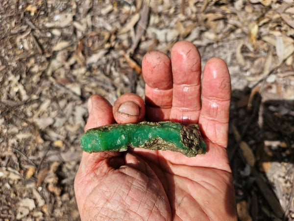 Chrysoprase rough.  CHR 209