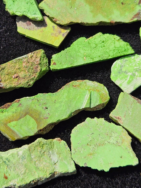 Gaspeite rough.  GSP 120