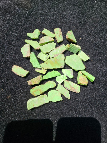 Gaspeite rough.  GSP 120