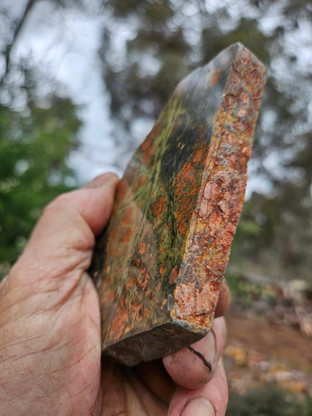 Polished Rhyolite slab SR103
