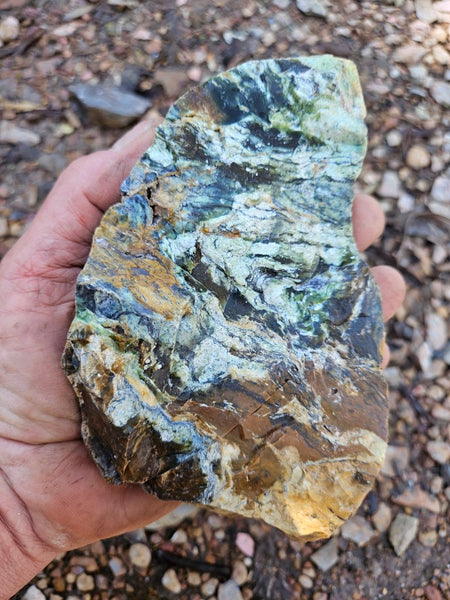 Polished Opalised Serpentine  OPS113