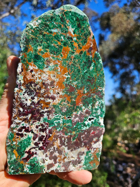 Polished De Grussa copper ore  CO119