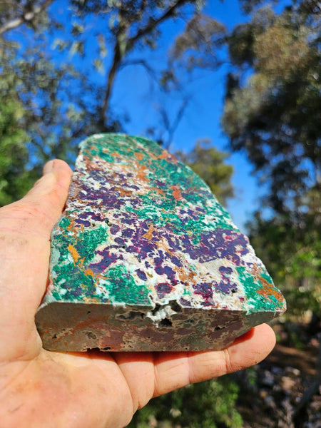 Polished De Grussa copper ore  CO119