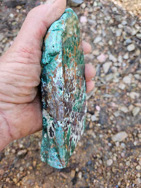 Polished De Grussa copper ore  CO119