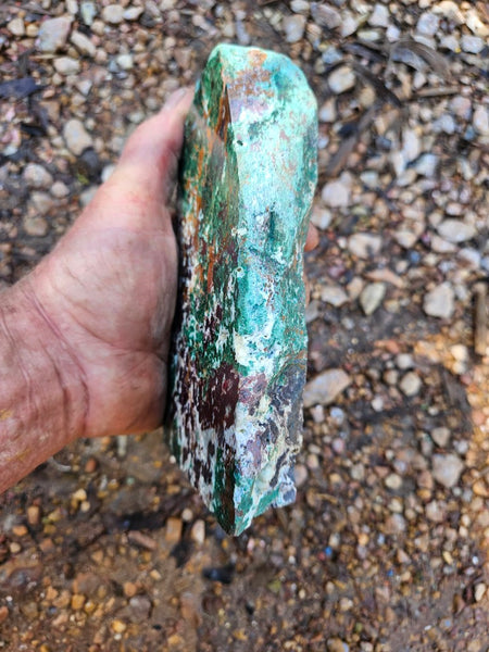 Polished De Grussa copper ore  CO119