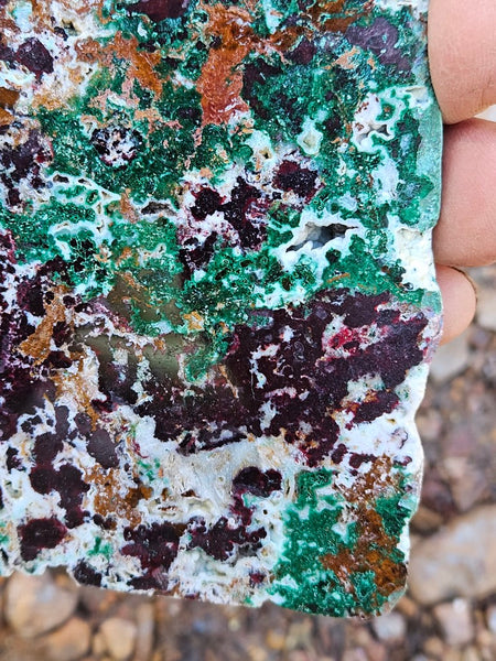Polished De Grussa copper ore  CO119