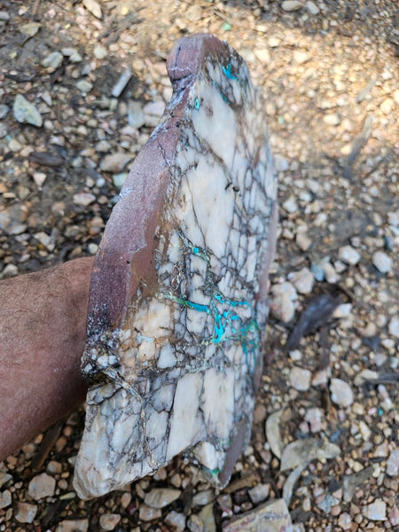 Polished De Grussa copper ore slab CO118