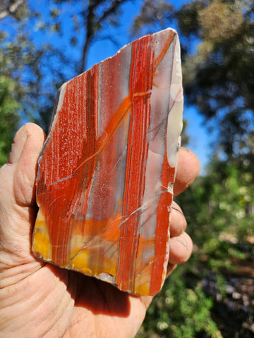 Polished Marble Bar Chert  slab MB108