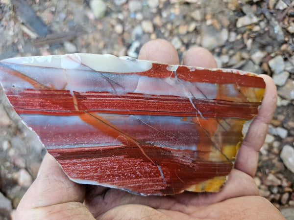 Polished Marble Bar Chert  slab MB108