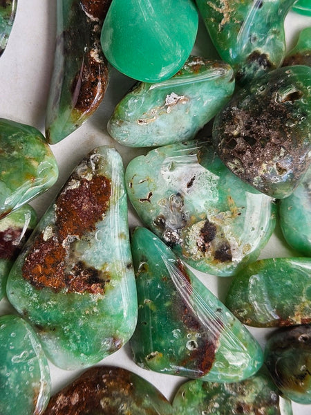 1 kg.Tumble Polished Chrysoprase CHT168