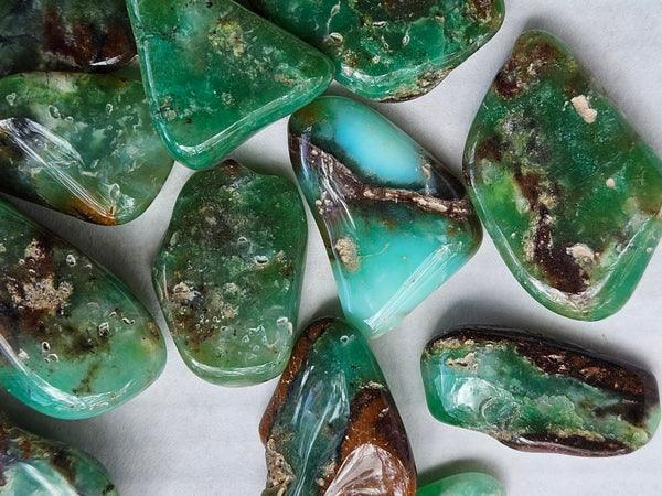 1 kg.Tumble Polished Chrysoprase CHT168