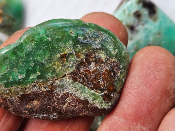 1 kg.Tumble Polished Chrysoprase CHT168