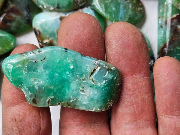 1 kg.Tumble Polished Chrysoprase CHT168