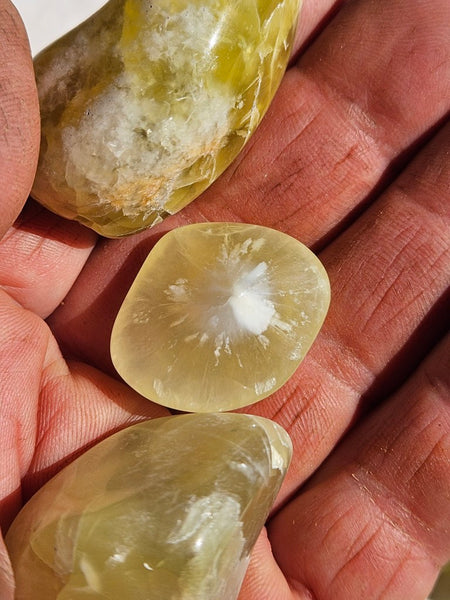 1 kg. Tumble Polished Prehnite PRT118