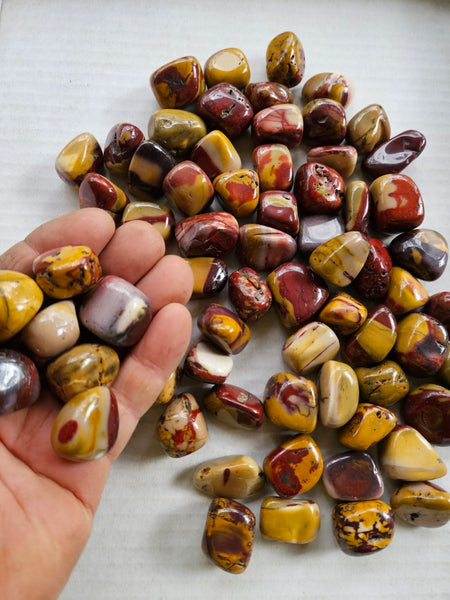1 kg.Tumble Polished Mookaite MKT195