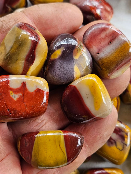 1 kg.Tumble Polished Mookaite MKT195