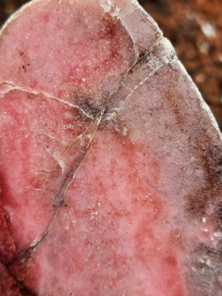 Polished Rhodonite slab RH301