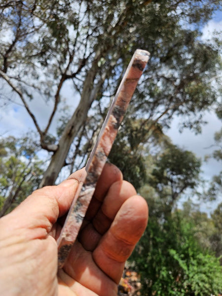 Polished Rhodonite slab RH300