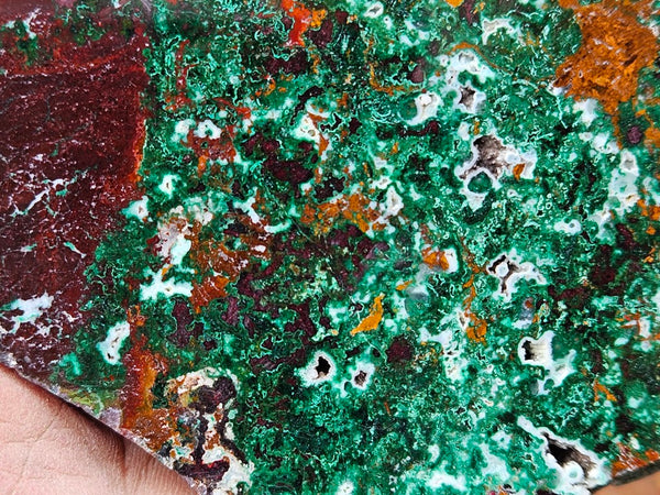 Polished De Grussa copper ore slab CO120