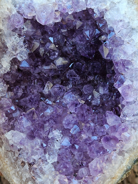 Amethyst geode,  Uruguay AMU111