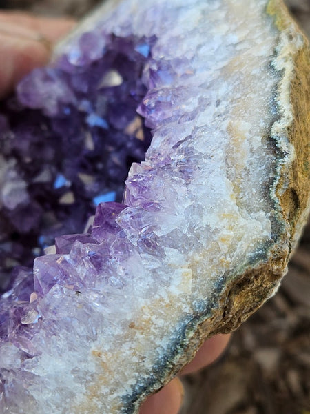 Amethyst geode,  Uruguay AMU111