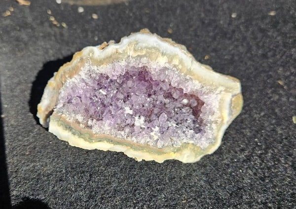 Amethyst geode,  Uruguay AMU112