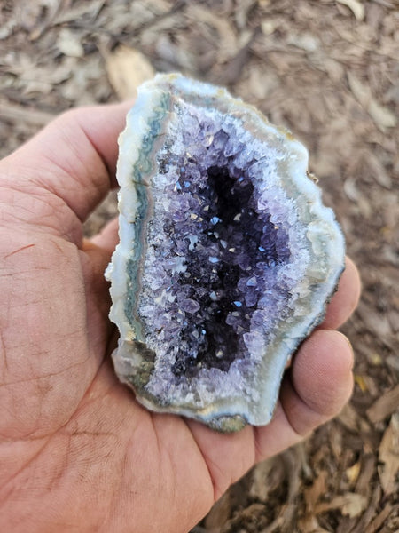 Amethyst geode,  Uruguay AMU112