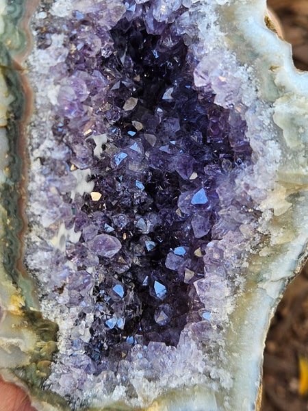 Amethyst geode,  Uruguay AMU112