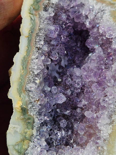 Amethyst geode,  Uruguay AMU112